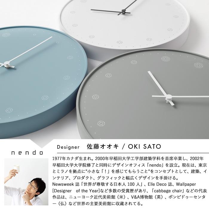 Lemnos（レムノス） 特典付 molecule モレキュール 掛け時計 時計
