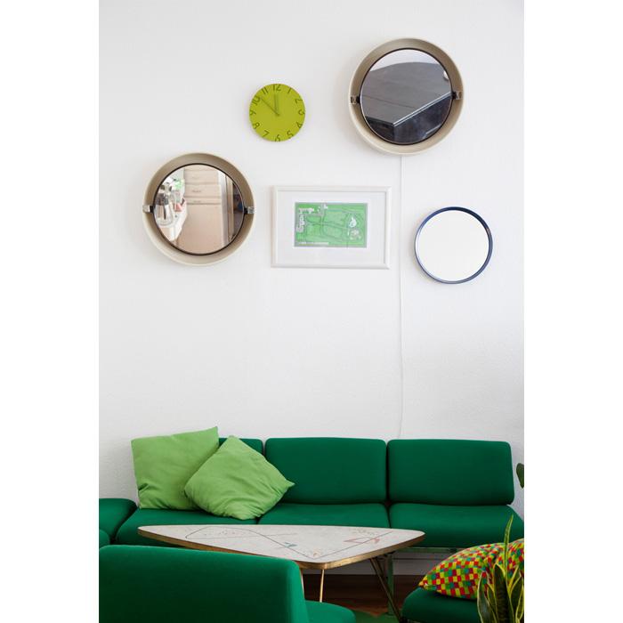 CARVED COLORED 壁掛け時計 NTL16-07 GY タカタレムノス Lemnos 特典付 レムノス CARVED COLORED カーヴドカラード NTL16