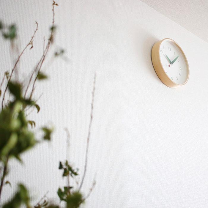 Lemnos（レムノス） 特典付 とまり木の時計 掛け時計 壁掛け 時計 昆虫