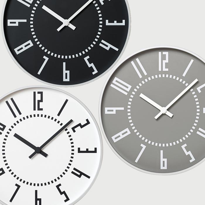 レムノス　掛け時計　エッジクロック　ホワイト　モダン　インテリア　lemnos Lemnos（レムノス） 掛け時計 おしゃれ 北欧 Edge Clock エッジ