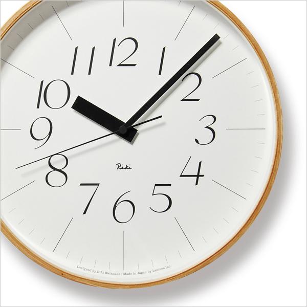Lemnos（レムノス） 特典付 掛け時計 リキクロック 電波時計 WR08-26