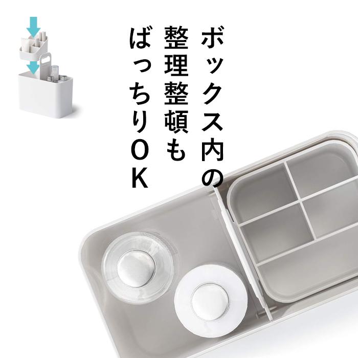 Like-it（ライクイット） 特典付 持ち運びができるメイクボックス 化粧