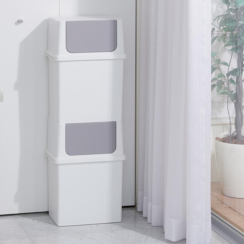 Like-it（ライクイット） 特典付 積み重ねられるダストボックス 17L