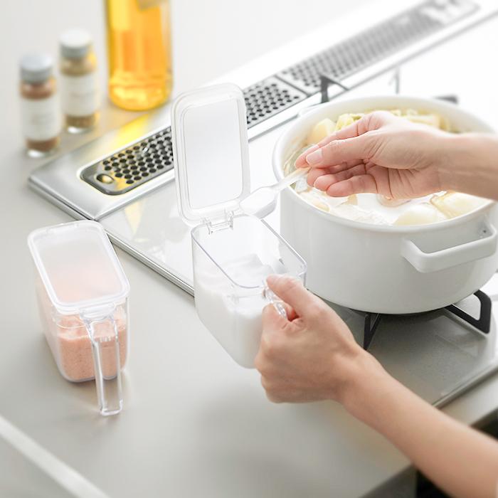 イマン　マーサ　ホーロービードキャニスター3個セット　マーガレット marna（マーナ） 特典付 調味料ポット 3個セット 調味料ケース 調味料