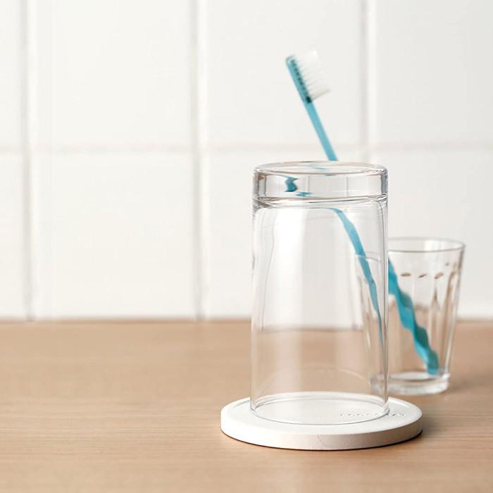 マーナ エコカラット コップ置き コップホルダー W590 歯みがきコップ うがい タンブラー 収納 吸水 乾燥 洗面 ブルー ピンク ホワイト 日本製 Mn W590 くらしのもり 通販 Yahoo ショッピング