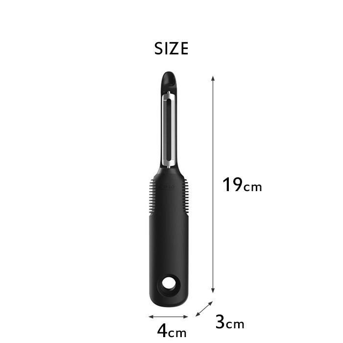 OXO オクソー 「 タテ型ピーラー 」 ピーラー スライサー タテ型 I字 縦 キッチンツール キッチン用品 皮むき 料理  野菜 果物 食材 水洗い ロングセラー｜yamayuu｜09