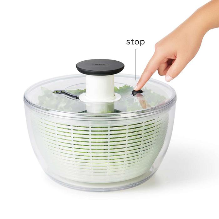 OXO（オクソー） 特典付 クリアサラダスピナー（大） スピナー