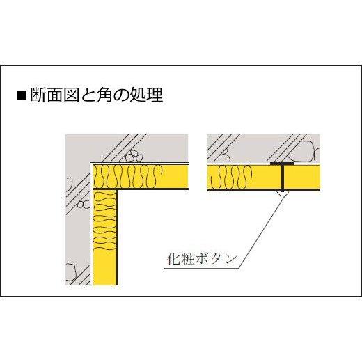 スピンドルピン＋ボタンワッシャー 50mm用 500組セット 厚さ50mmボード  