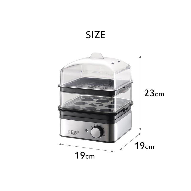 RUSSELL HOBBS（ラッセルホブス） 特典付 Mini Steamer ミニスチーマー