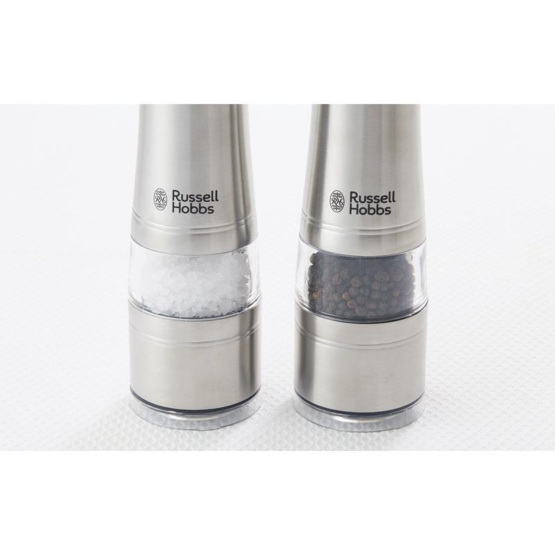 Russell Hobbs ラッセルホブス Salt Pepper Mill 電動ミル ソルトアンドペッパー 単品 7921JP 塩 岩塩