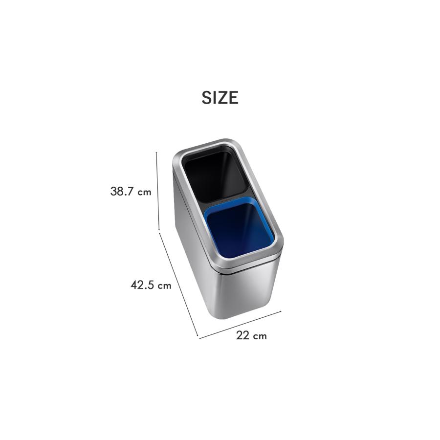 simplehuman ステンレススチール ごみ箱 20L 楽天市場】simplehuman