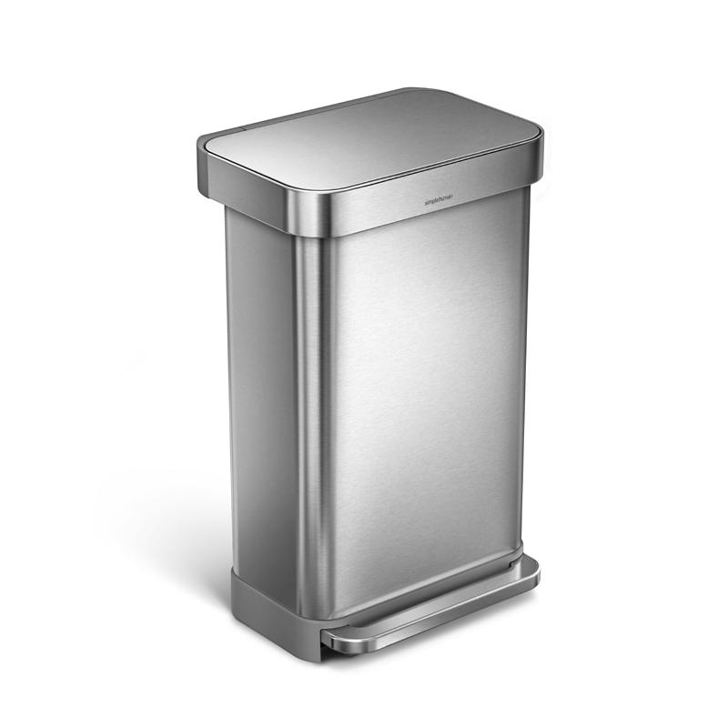 【未使用】simplehuman ステンレススチール ごみ箱 20L simplehuman（シンプルヒューマン） 【正規品】【正規販売店】 分別