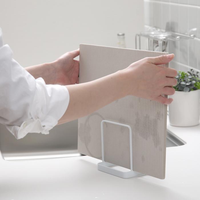 特典付 soil ソイル ドライングボードライト L 珪藻土 DRYING BOARD light 水切り ドライング ボード プレート 水切りカゴ 珪藻土 吸水 吸湿 調湿 母の日の画像