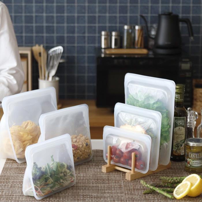 stasher（スタッシャー） 特典付 スタンドアップ ミディアム 1.6L