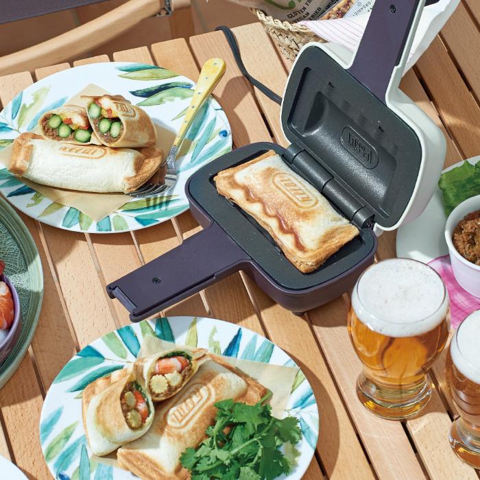 Toffy 特典付 ハーフホットサンドメーカー トフィー ホットサンド