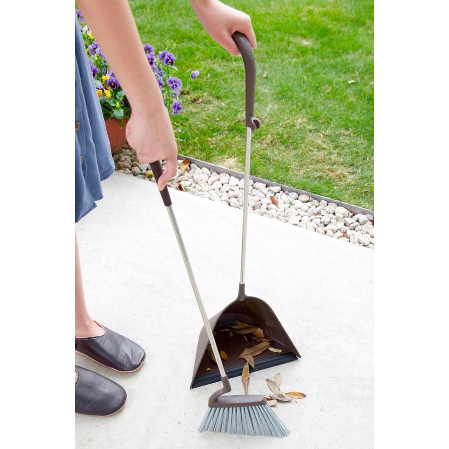 tidy ティディ 「Sweep スウィープ」 箒＆ちりとりセット 玄関ほうき 掃除道具 ticl665530くらしのもり 通販