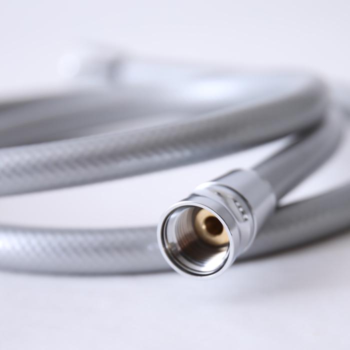 特典付 シャワーがくるくる回るホース 1.6m 160cm シルバー 田中金属