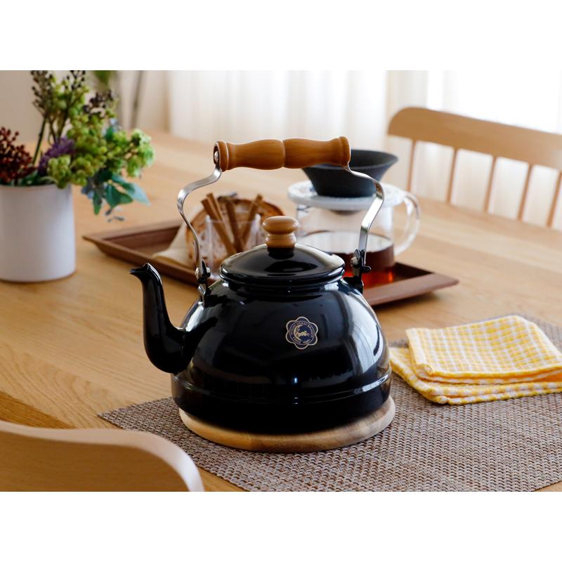 月兎印 特典付 ケトル 2.2L 特約店限定カラー 琺瑯 ホーロー ドリップ