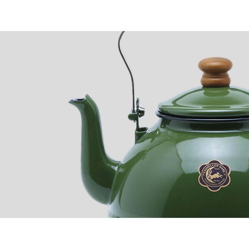 月兎印 特典付 ケトル 2.2L 特約店限定カラー 琺瑯 ホーロー