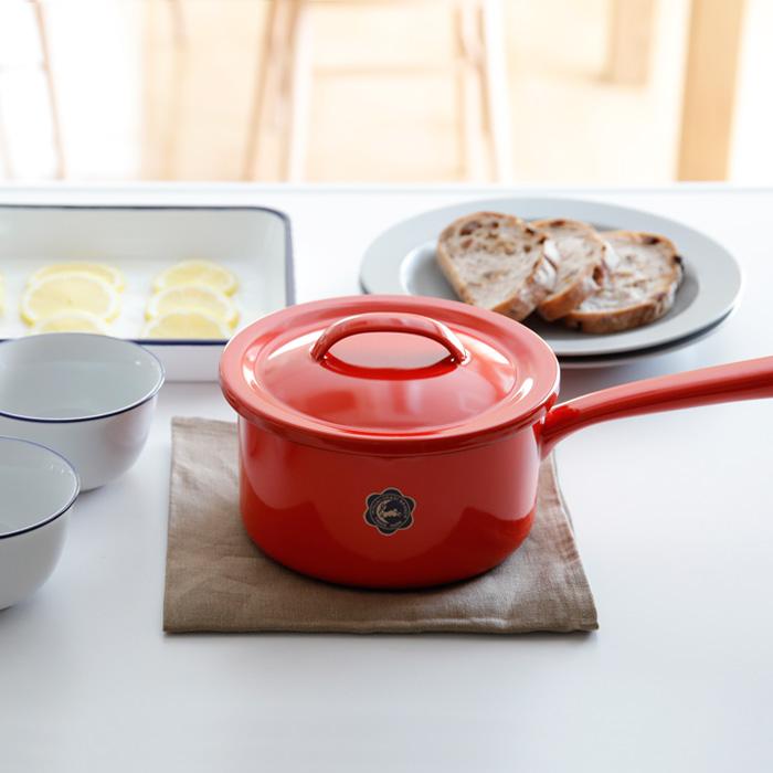 月兎印 特典付 ソースパン 16cm 05006614 05006615 05007580 琺瑯