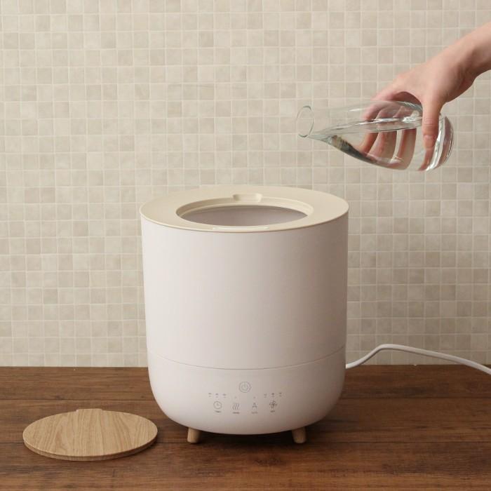 スリーアップ ハイブリッド加湿器 フォグミスト Hb T1953 ハイブリッド式 加湿器 Fog Mist 上部給水 3 5l ホワイト ショコラ ブラウン 木目 北欧 Threeup Tu Hbt1953 くらしのもり 通販 Yahoo ショッピング