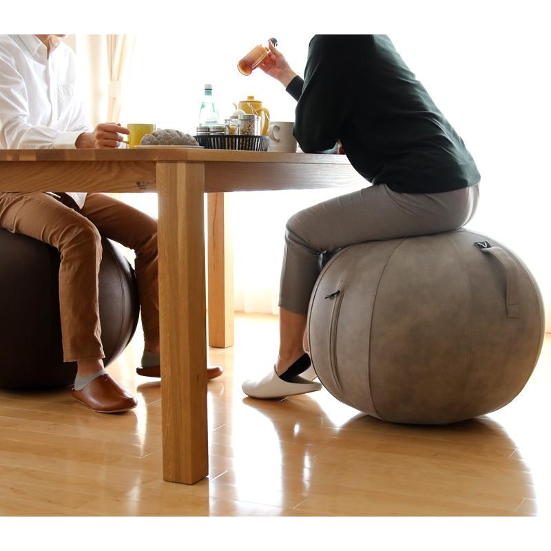 Vivora ヴィヴォラ シーティングボール ルーノ レザーレット バランスボール シッティングボール 65cm インテリア ソファ チェア ストレッチ Vivora Lea くらしのもり 通販 Yahoo ショッピング