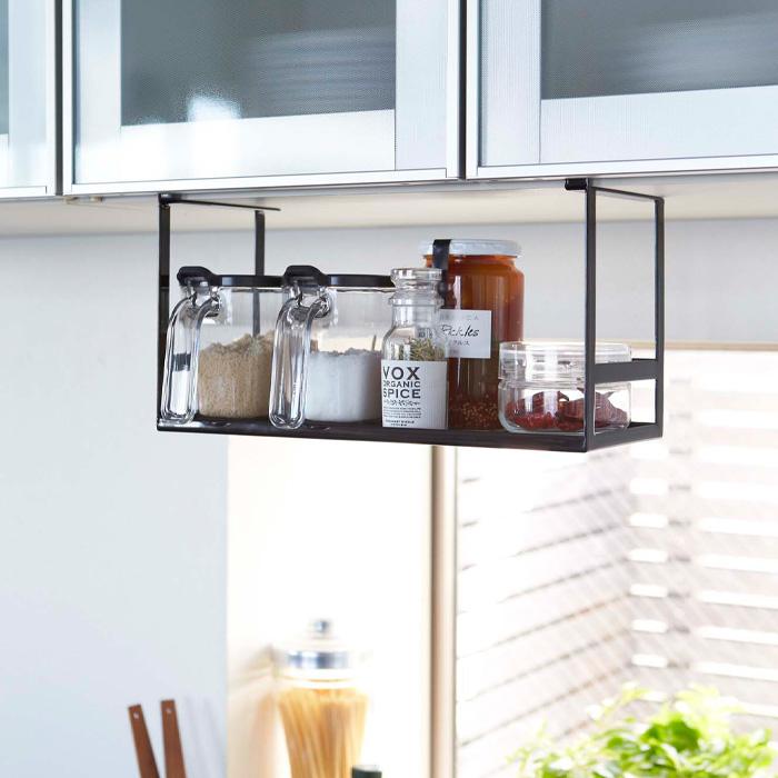 山崎実業 戸棚下調味料ラック タワー Tower スパイスラック 調味料置き 調味料 スパイスボトル 収納 吊るす ホワイト ブラック 2466 2467 Yj 2466 くらしのもり 通販 Yahoo ショッピング