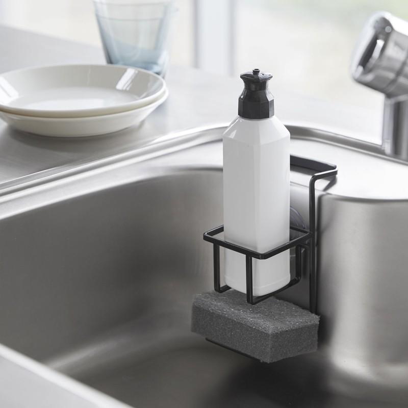 Tower キッチン収納 吸盤スポンジ ボトルホルダー タワー スポンジラック スポンジホルダー 洗剤ラック シンク 4774 4775 山崎実業 Yamazaki Yj 4774 くらしのもり 通販 Yahoo ショッピング