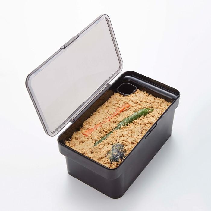 山崎実業 密閉ぬか漬けケース タワー 水取り器付 Tower ぬか漬け 保存容器 ぬか床 冷蔵庫 野菜室 ホワイト ブラック 4944 4945 Yj 4944 くらしのもり 通販 Yahoo ショッピング