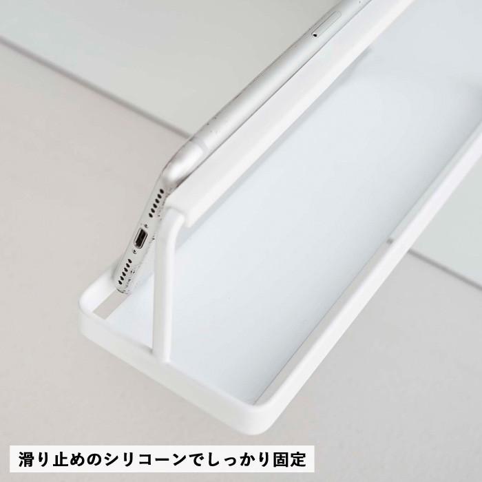 山崎実業 マグネットバスルームスマートフォンスタンド タワー Tower スマートフォン バスラック バスルーム お風呂 浴室 ホワイト ブラック Yamazaki Yj 4972 くらしのもり 通販 Yahoo ショッピング