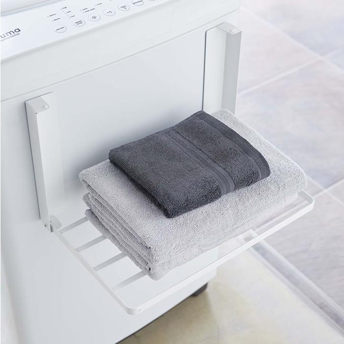 Tower 洗濯機横マグネット折り畳み棚 タワー 5096 5097 山崎実業 Yamazaki タオルラック 着替え パジャマ 洗面所 コンパクト 折りたたみ Yj 5096 くらしのもり 通販 Yahoo ショッピング