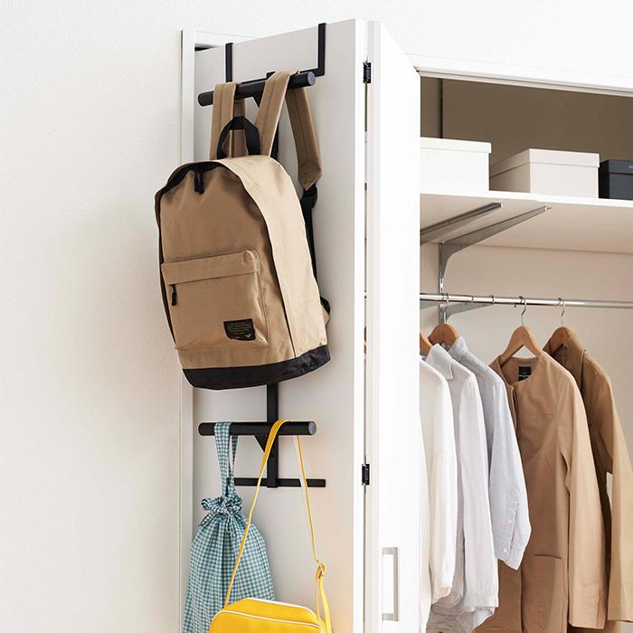 山崎実業 ランドセル リュックハンガー2段 タワー Tower 扉 ドアハンガー ドアフック 引っ掛け収納 5242 5243 Yamazaki タワーシリーズ Yj 5242 くらしのもり 通販 Yahoo ショッピング