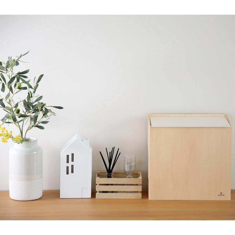 スリムダスト　ゴミ箱　おしゃれ　インテリア　ヤマト工芸 モダンダスト YK12-004[ダストBOX 日本製のおしゃれなゴミ箱