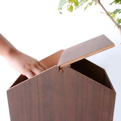 特典付 ヤマトジャパン ARROWS woodie W (アローズウッディ) yamato japan 15L ゴミ箱 ふた付き ごみ箱 ダストボックス 日本製 ヤマト工芸_1