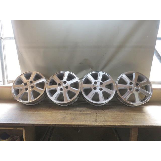 ダイハツタントカスタムl375s後期純正アルミホイール4本セット