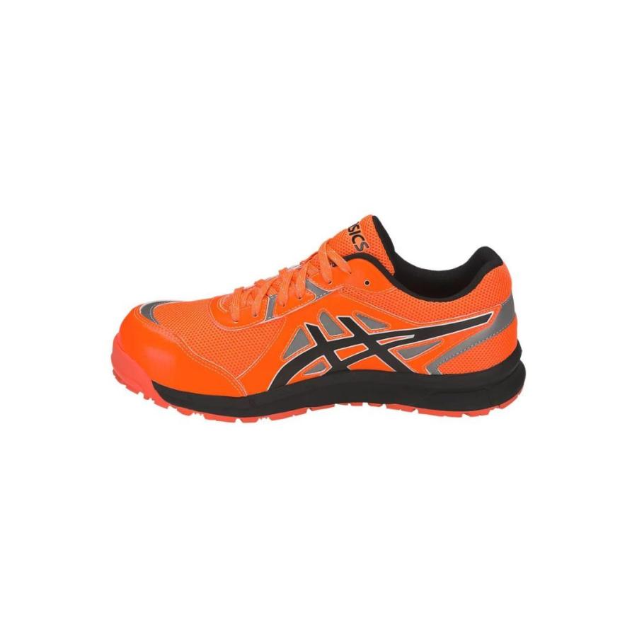 ASICS CP206 800　Hi-Vis　ショッキングオレンジ×ブラック　アシックス　ウィンジョブ　安全靴　作業靴 セーフティー シューズ スニーカー｜yamazaki-kinzoku｜03