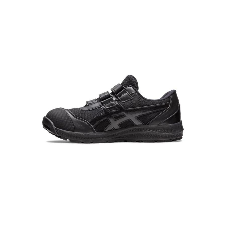ウィンジョブ ASICS CP215 001 ブラック×ブラック アシックス ウィンジョブ ASICS CP215 001 ブラック×ブラック アシックス