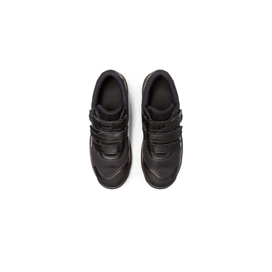 ウィンジョブ ASICS CP215 001 ブラック×ブラック アシックス ウィンジョブ ASICS CP215 001 ブラック×ブラック アシックス