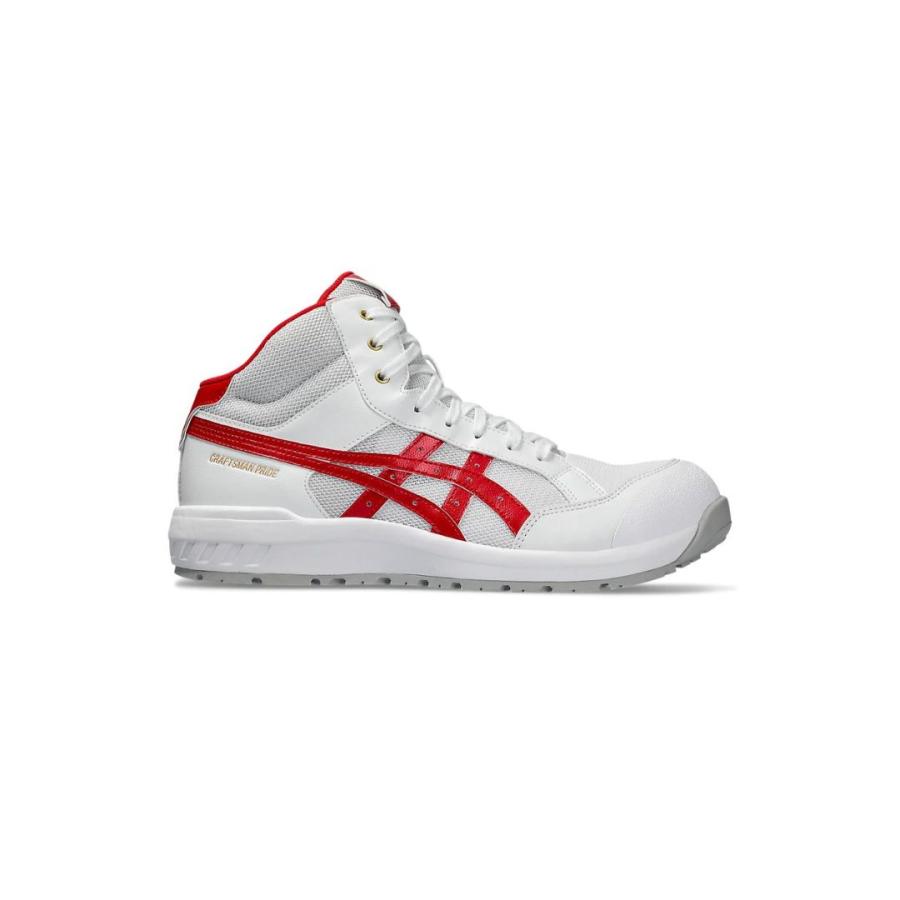 ウィンジョブ ASICS CP218 100 ホワイト×クラシックレッド 白 ウィンジョブ ASICS CP218 100 ホワイト×クラシックレッド 白