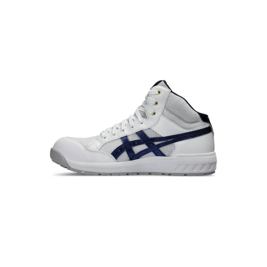ウィンジョブ ASICS CP218 101 ホワイト×ピーコート アシックス ウィンジョブ ASICS CP218 101 ホワイト×ピーコート アシックス