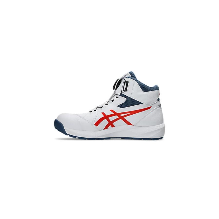 ウィンジョブ ASICS CP314 100 ホワイト×チェリートマト アシックス