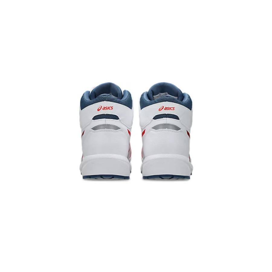 ウィンジョブ ASICS CP314 100 ホワイト×チェリートマト アシックス