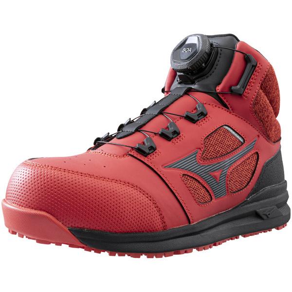 オールマイティ MIZUNO LSII73M F1GA220362 レッド×ブラック ミズノ