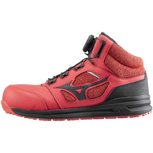 オールマイティ MIZUNO LSII73M F1GA220362 レッド×ブラック ミズノ