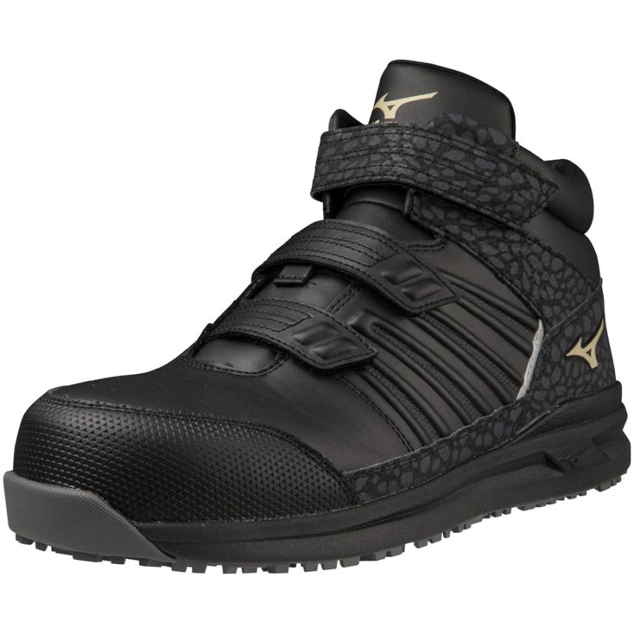 MIZUNO SSII21H F1GA231209 ブラック×ゴールド 限定色 ミズノ 安全靴 セーフティーシューズ ALMIGHTY オールマイティ MIZUNO SSII21H F1GA231209 ブラック×ゴールド 限定色 ミズノ 安全靴 セーフティーシューズ ALMIGHTY オールマイティ
