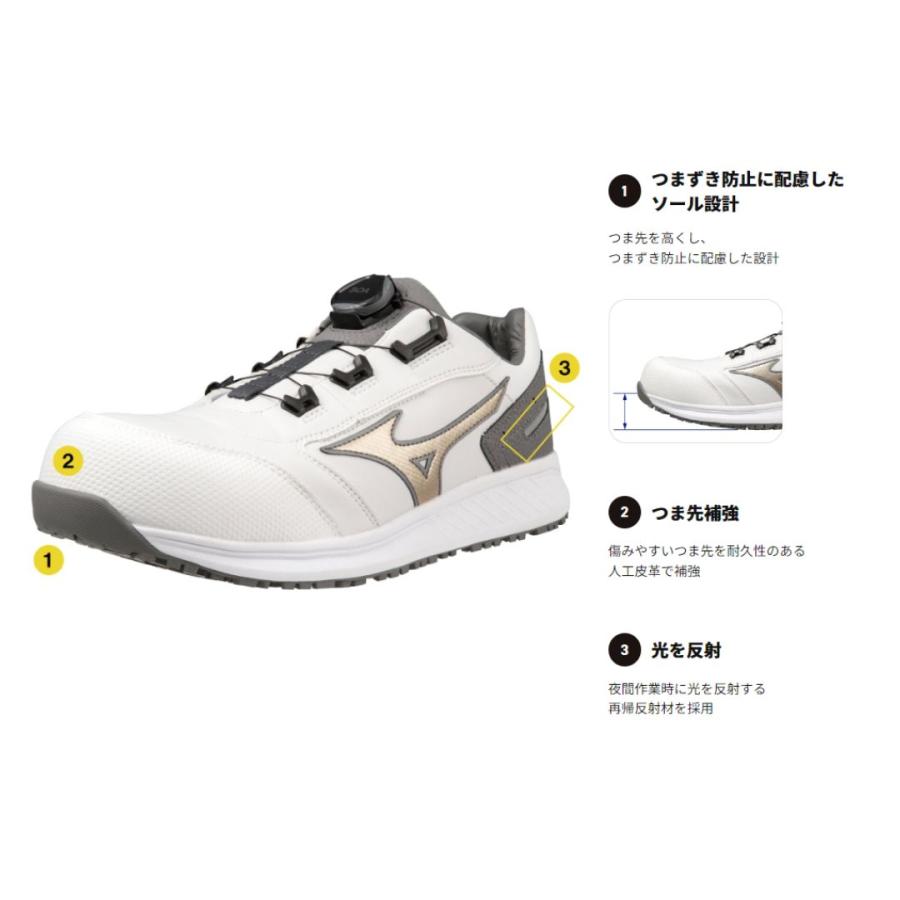 オールマイティ MIZUNO SU51L BOA F1GA231709 ブラック×シルバー オールマイティ MIZUNO SU51L BOA F1GA231709 ブラック×シルバー