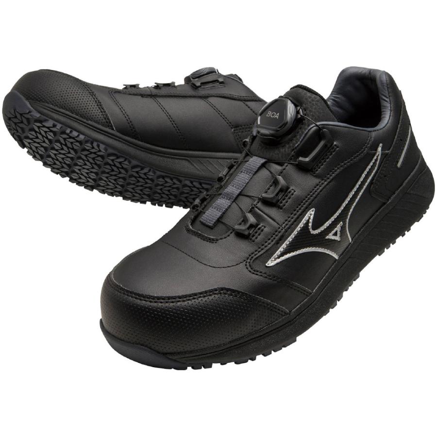 オールマイティ MIZUNO SU51L BOA F1GA231709 ブラック×シルバー オールマイティ MIZUNO SU51L BOA F1GA231709 ブラック×シルバー
