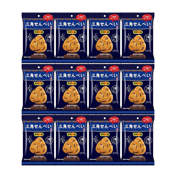 ヤマザキ 良味100選 三角せんべい 12袋セット うるち米100％使用