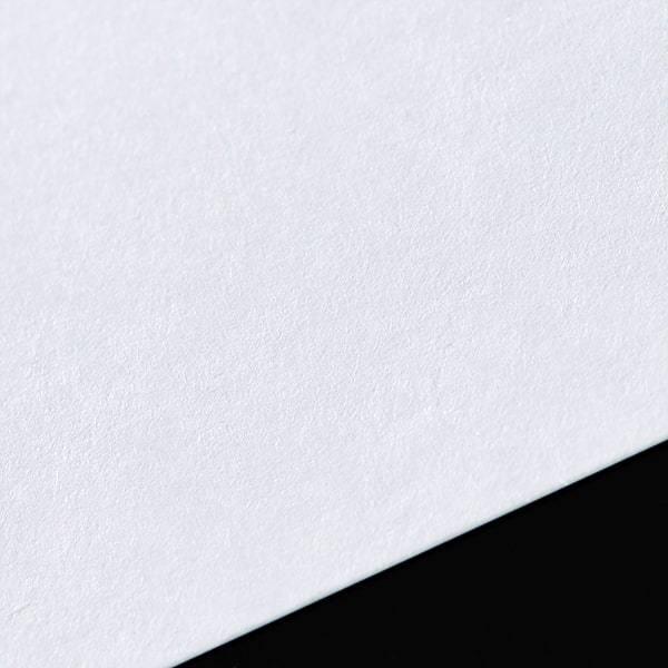 [まとめ売り] 山櫻 単カード 2号 ケント D(厚口) 0.390mm厚 角 1，000枚 / 挨拶状用 103×154mm 白 無地 00302021-1000_2