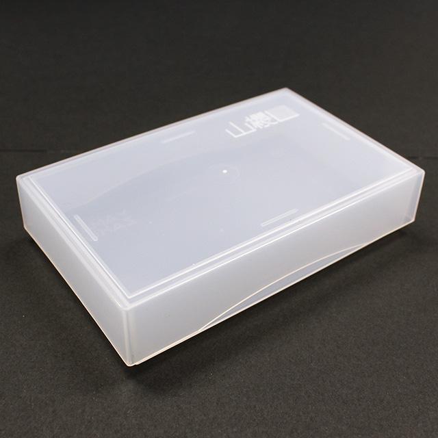 山櫻（YAMAZAKURA） [ケース販売] 名刺箱 プラ箱 乳白色 薄口用 50個